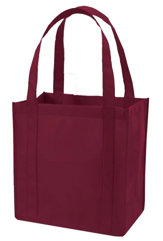 50 ct Reusable Grocery Bag / Shopping Tote with PL Bottom - Pack of 50