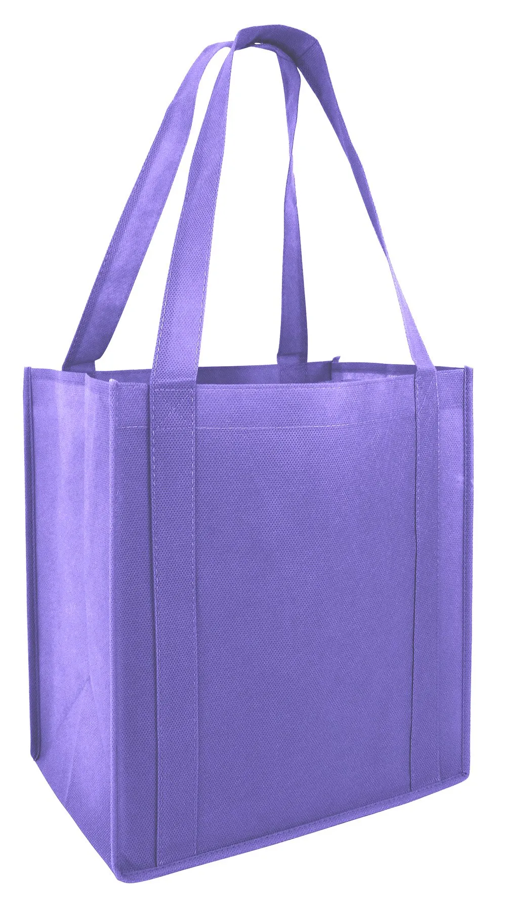 50 ct Reusable Grocery Bag / Shopping Tote with PL Bottom - Pack of 50