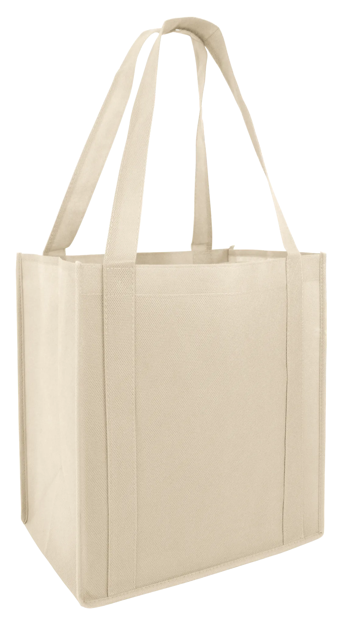 50 ct Reusable Grocery Bag / Shopping Tote with PL Bottom - Pack of 50