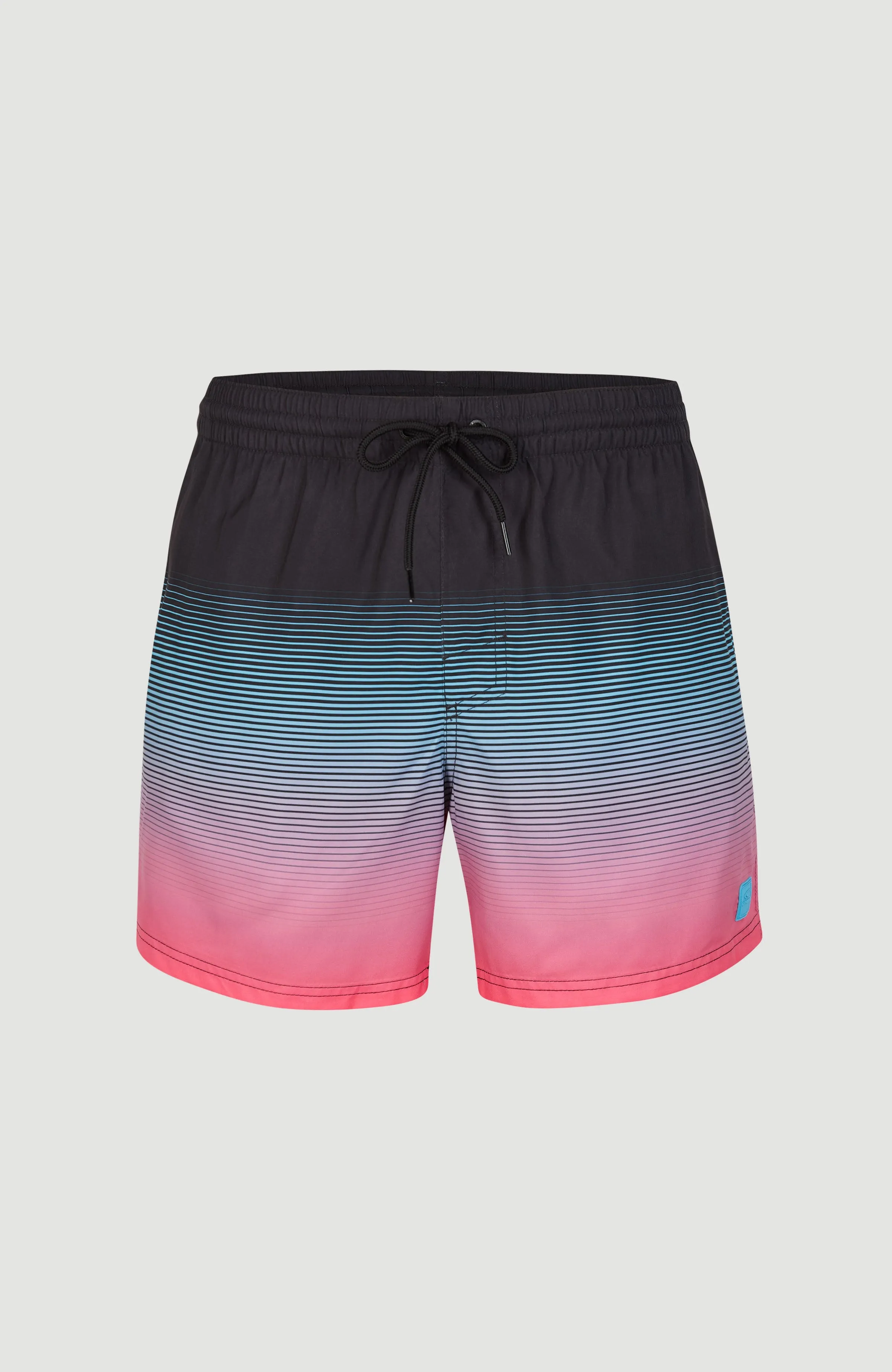 Cali Gradient 15'' Swim Shorts | Black Simple Gradient