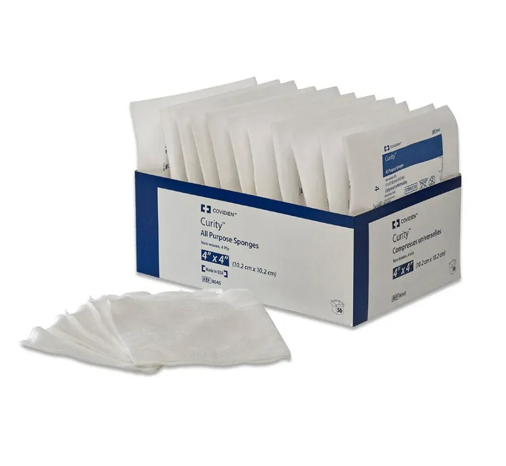 Cardinal Health Curity All Purpose Non - Sterile Sponges, Non Woven, 4 Ply