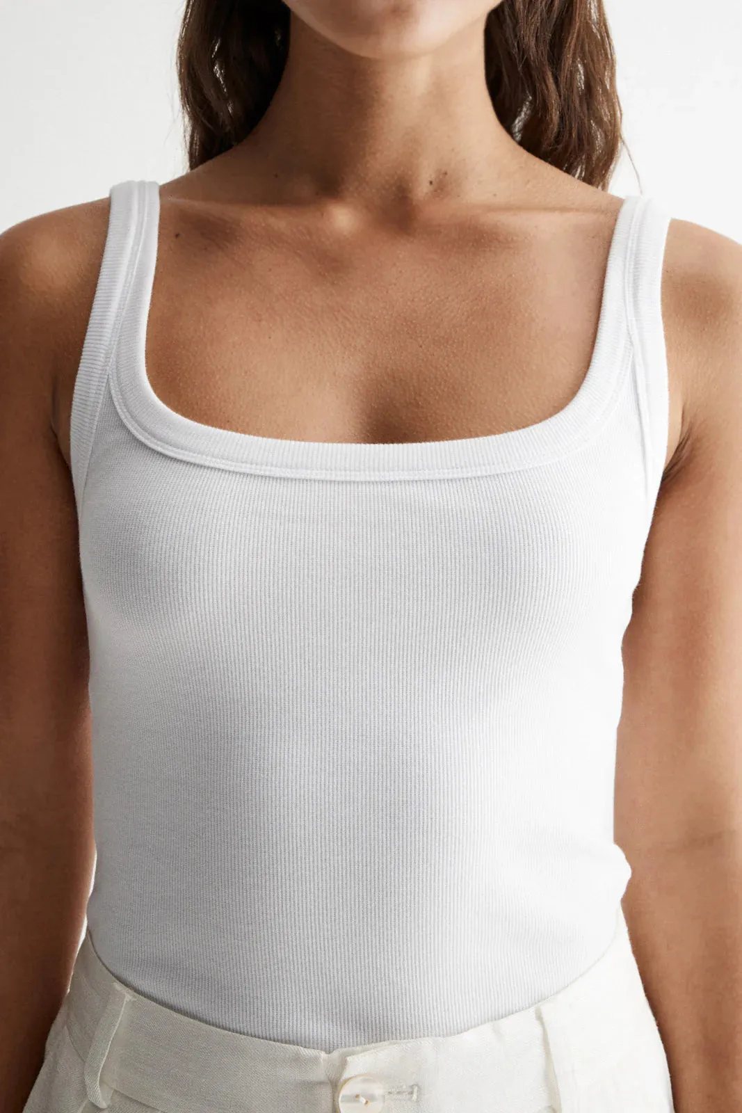 Elka Collective - Persi Tank (White)