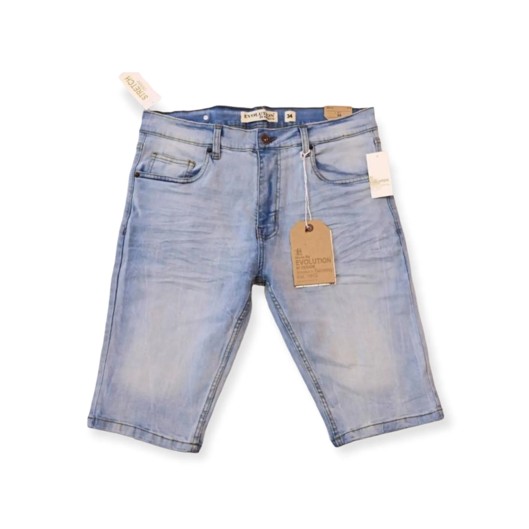 EVOLUTION: Simple Prime Denim Short 22255