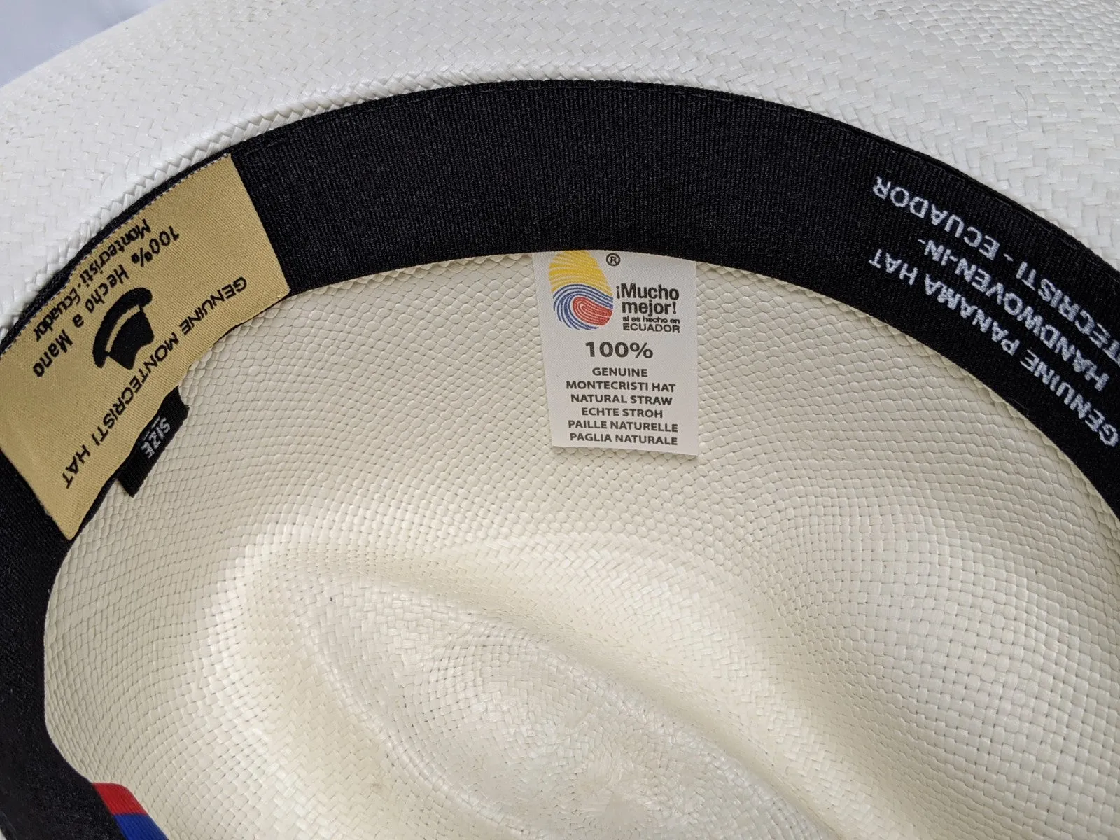 Fedora 7 (57) - White (Montecristi Panama) #20-151