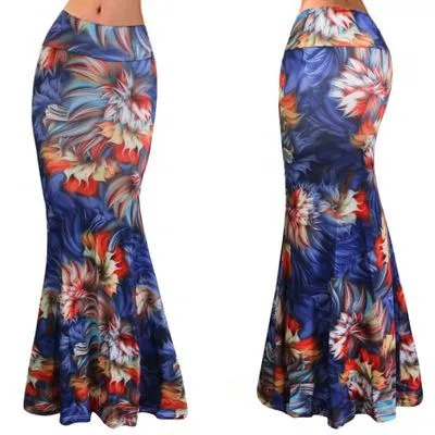 High-waist Pencil Maxi Skirt