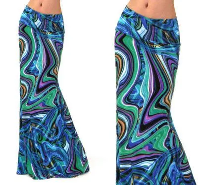 High-waist Pencil Maxi Skirt