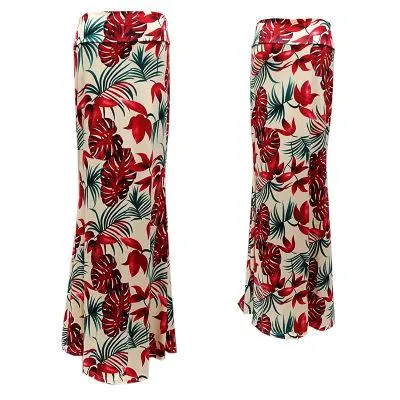 High-waist Pencil Maxi Skirt