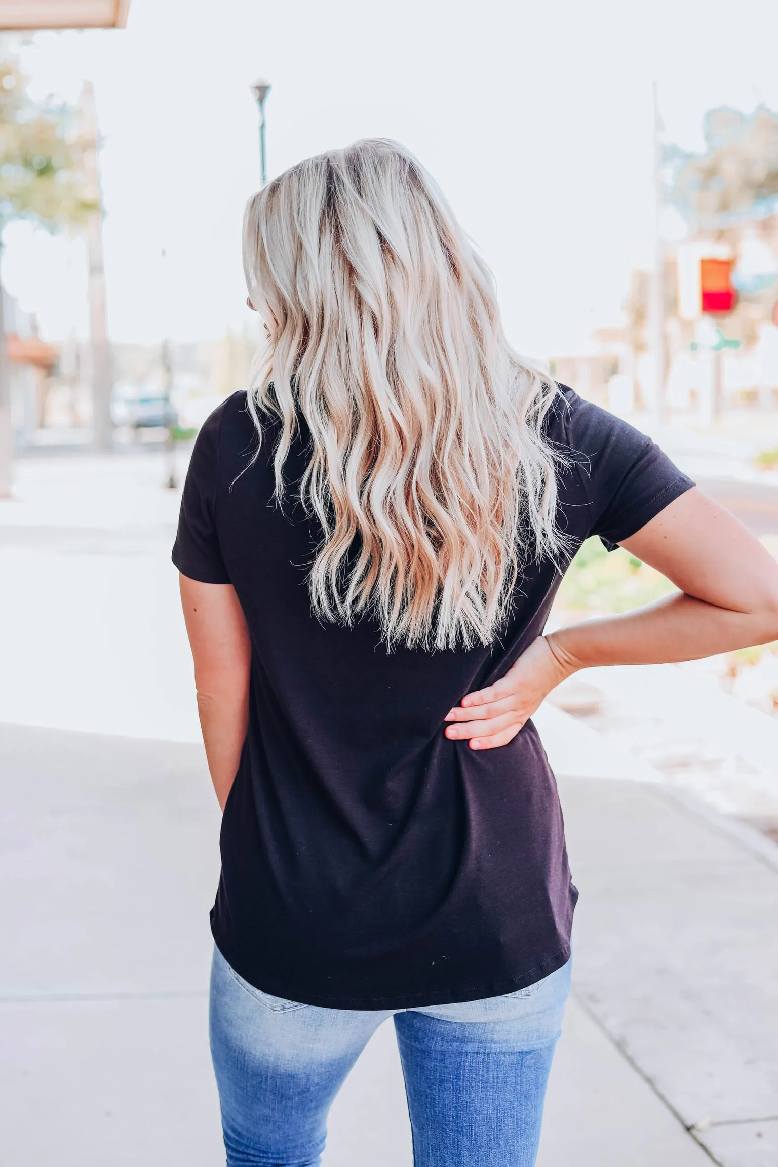 Keepin' It Simple Top - Black