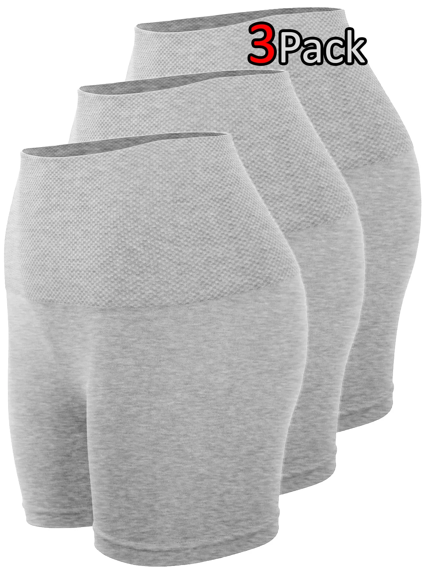 KOGMO Women's Tummy Control Fitness Workout Running Bike Yoga Shorts Leggings (3 Pack)