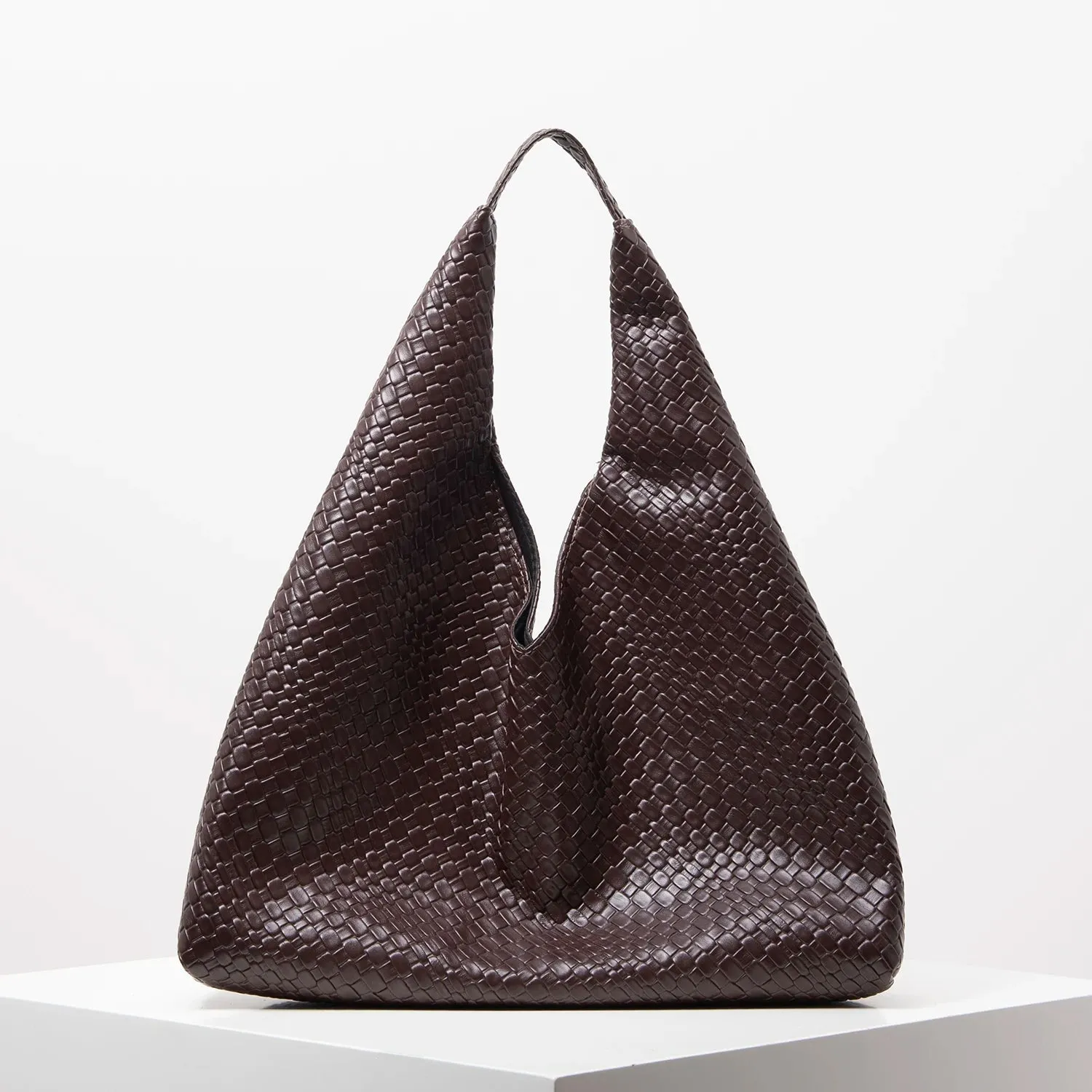 Leather Woven Bag