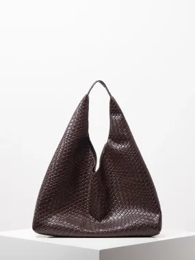 Leather Woven Bag