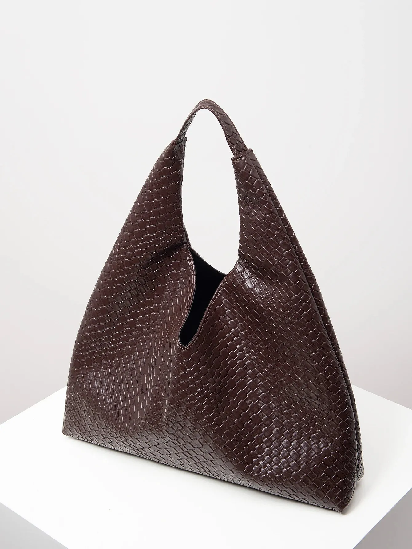 Leather Woven Bag