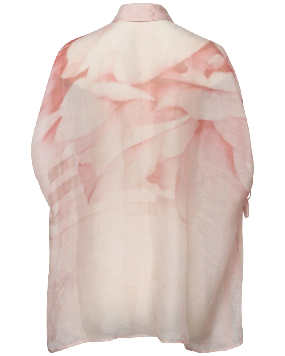 Light Pink Oversized Dolman Blouse