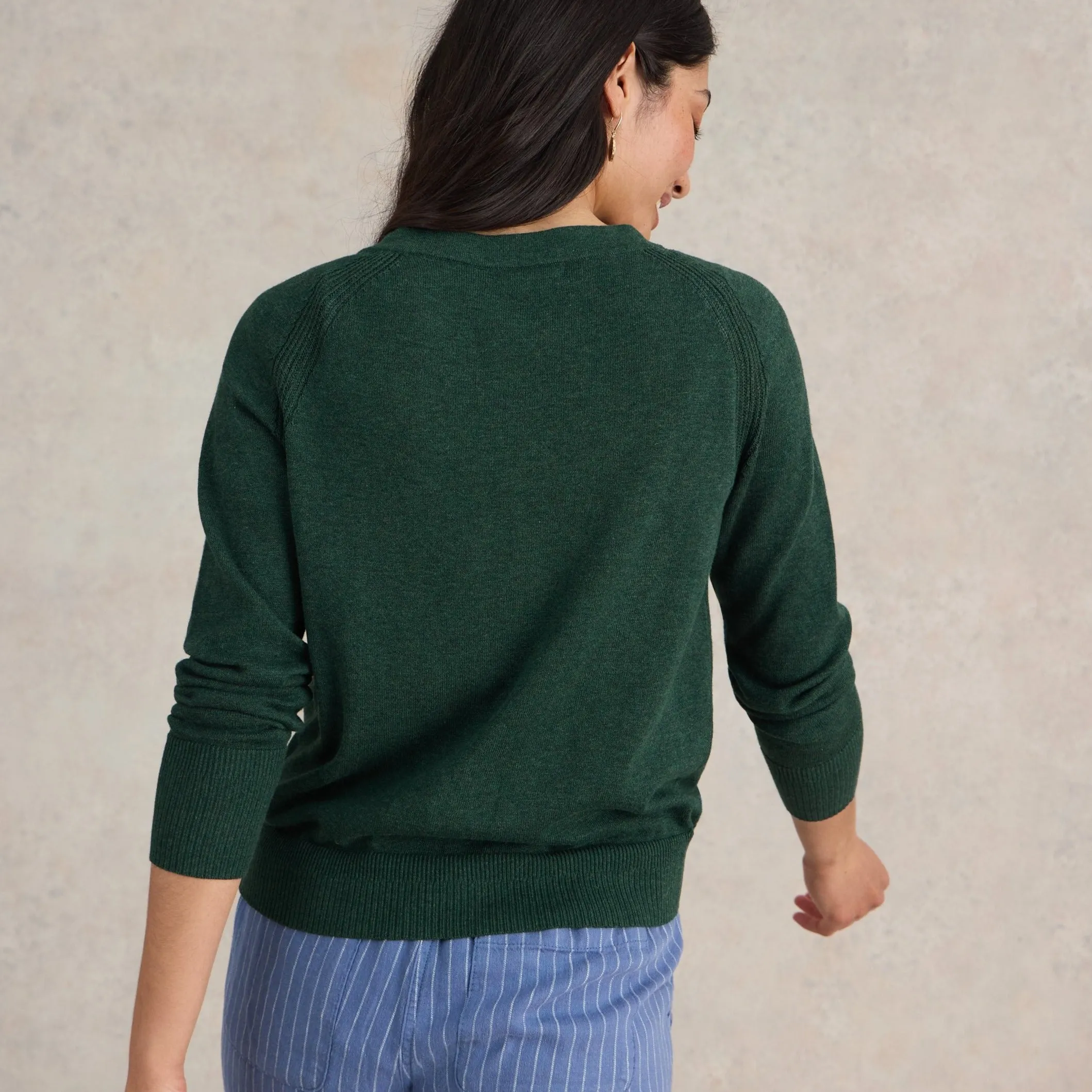 Lulu Cardi - Dark Green