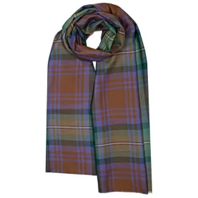 Luxury Extra Fine Merino Stole Isle of Skye Tartan