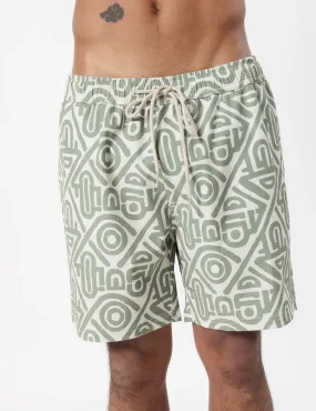 MR SIMPLE - Modern Swim Short Sage