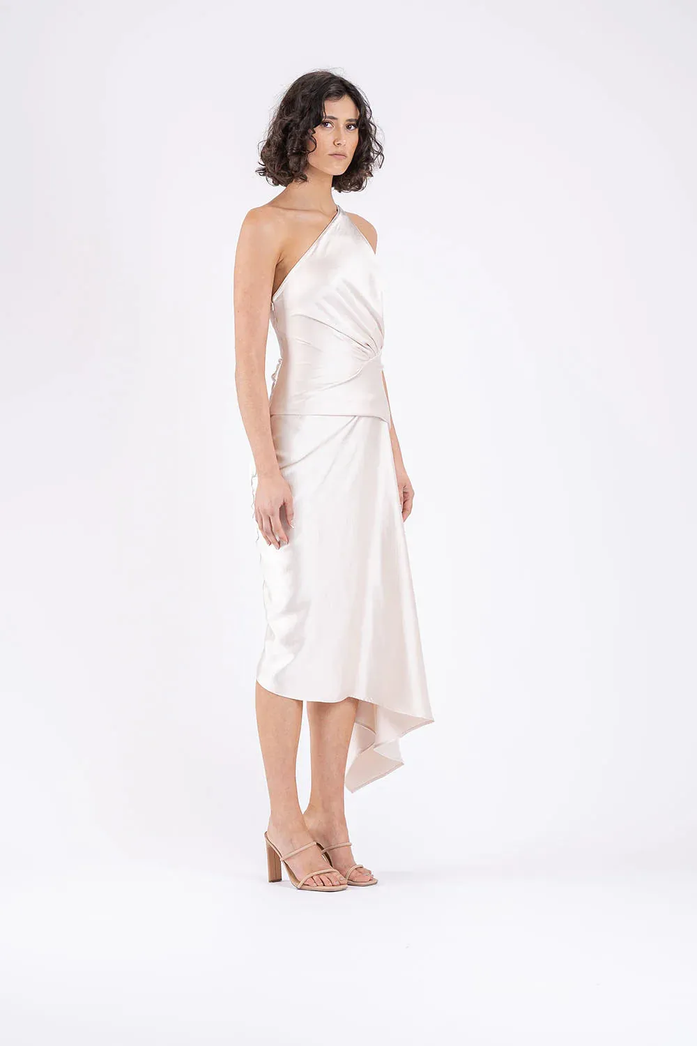 One Fell Swoop Temptation Dress, Mother of Pearl