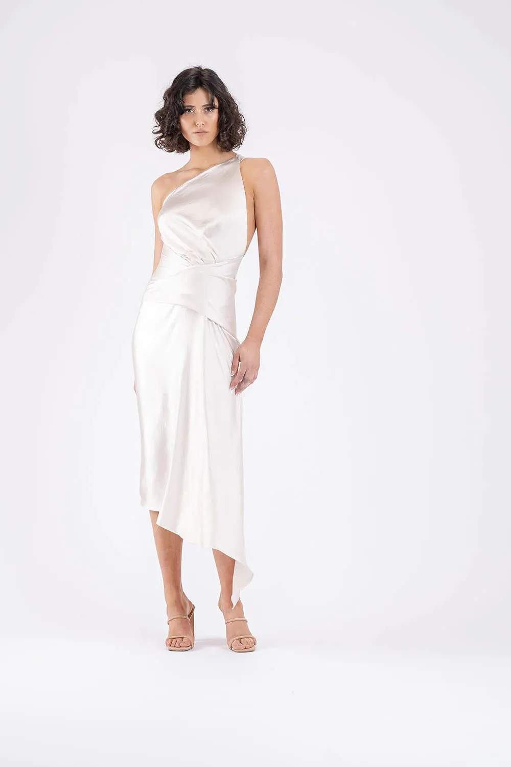 One Fell Swoop Temptation Dress, Mother of Pearl