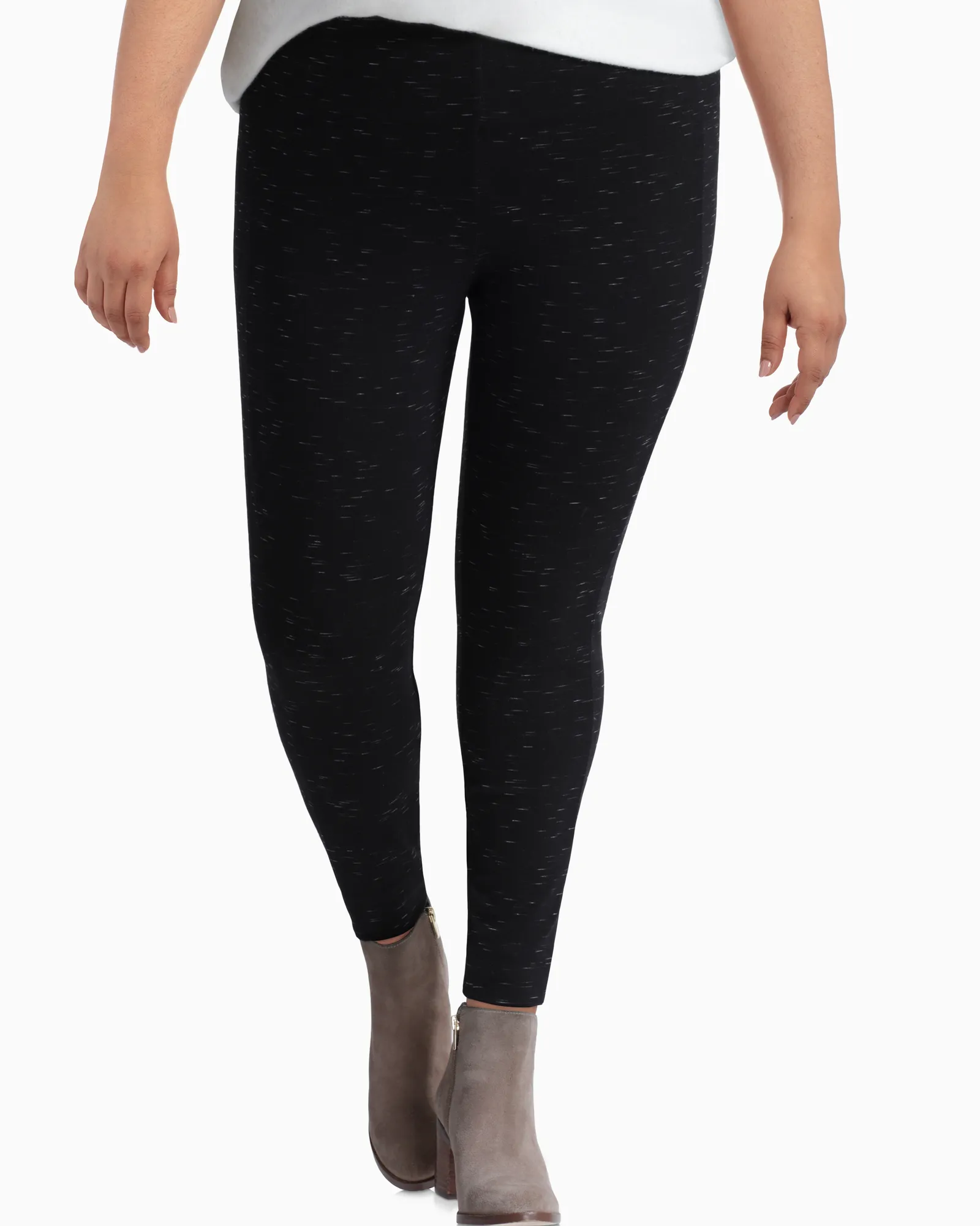 Pavia Legging | Black / White