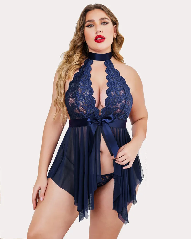 Plus Size Babydoll Teddy