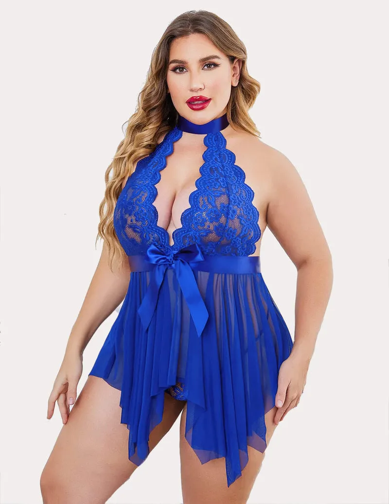 Plus Size Babydoll Teddy