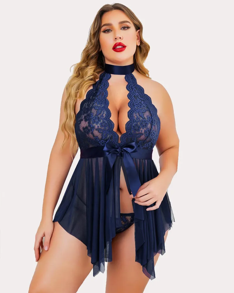 Plus Size Babydoll Teddy