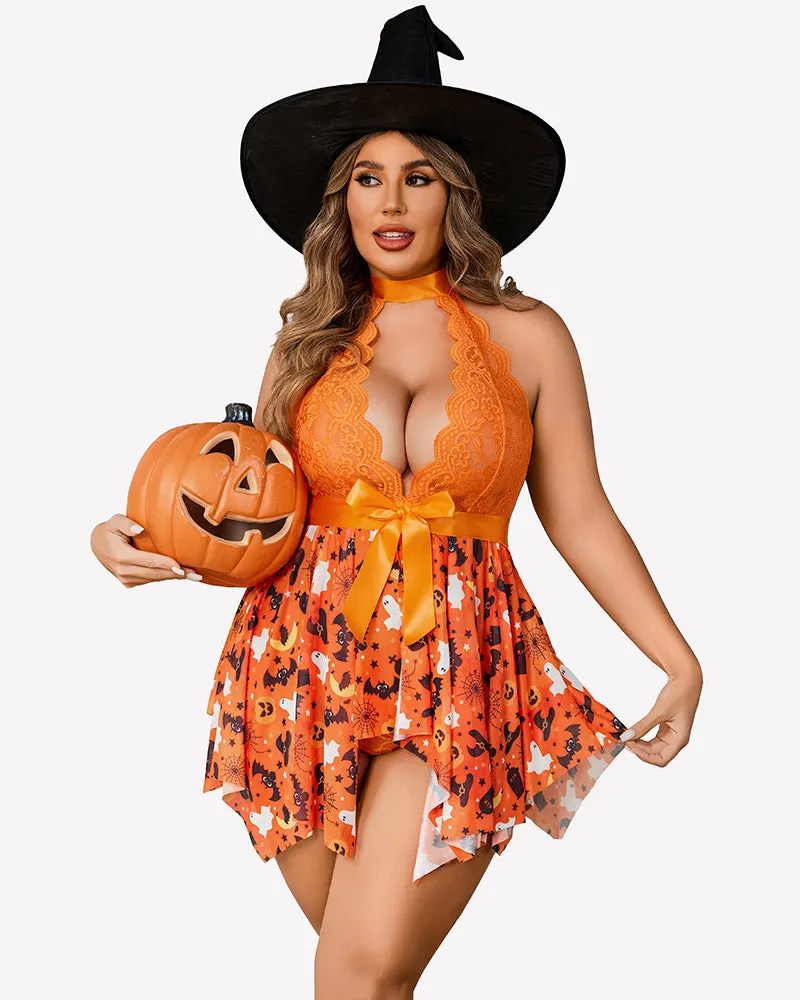 Plus Size Babydoll Teddy