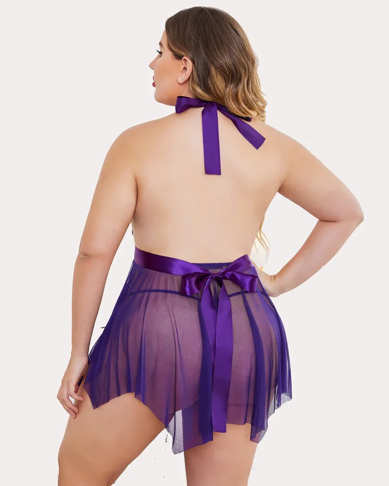 Plus Size Babydoll Teddy