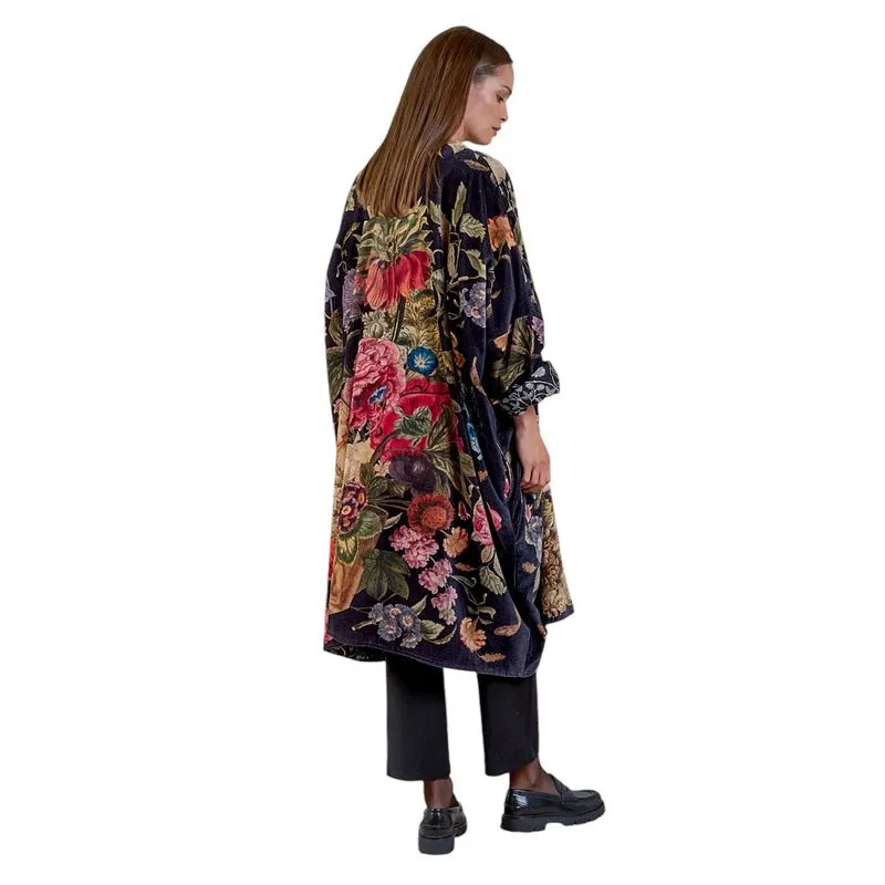 Primula Black Velvet Grande Kimono