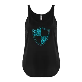 Relaxed Tank | Black | Tidal Waves Shield