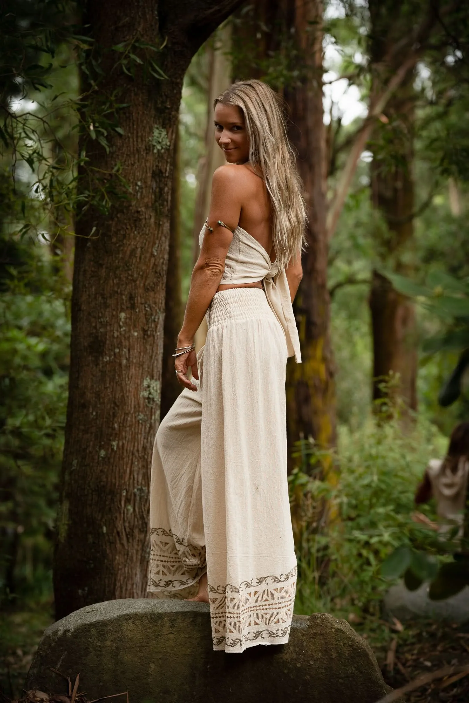 River Wide Pants - Sand