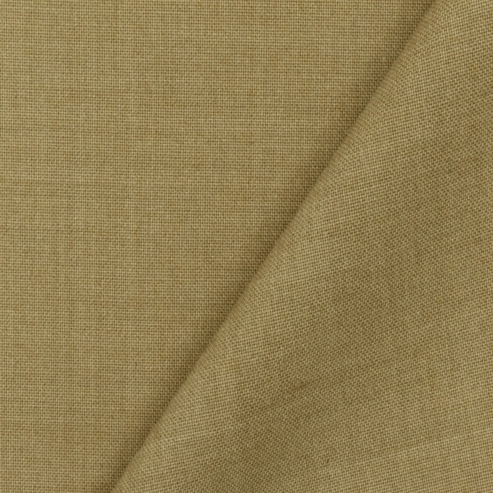 Sandy Beige Polyester Shirting Woven Fabric