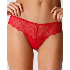 Sheer Lace Hipster Brazilian Brief