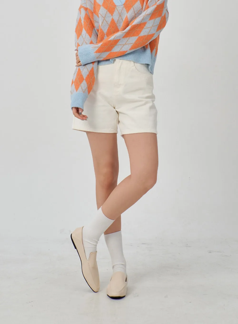 Simple Cotton Shorts IM315