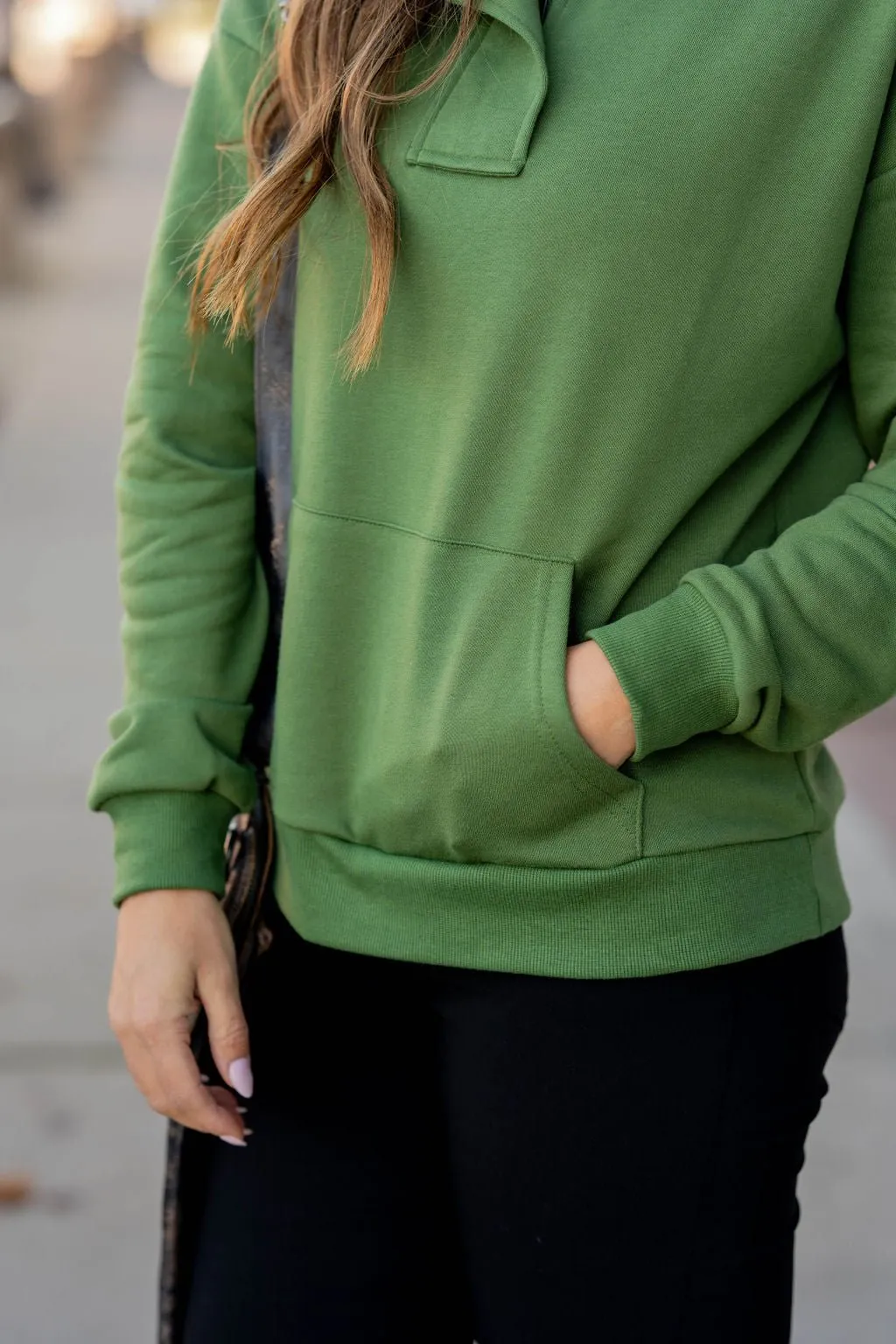 Simple Quarter Zip Pullover