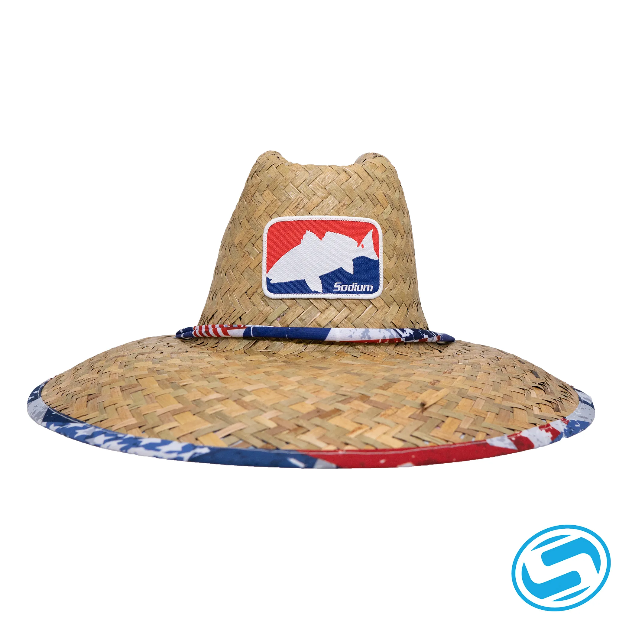 Sodium National Redfish Straw Hat