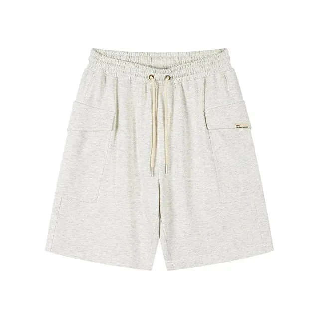 Solid Color Simple Basic Cotton Shorts