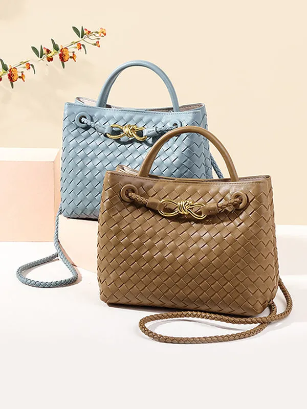 Split-Joint Woven Bags Crossbody Bags