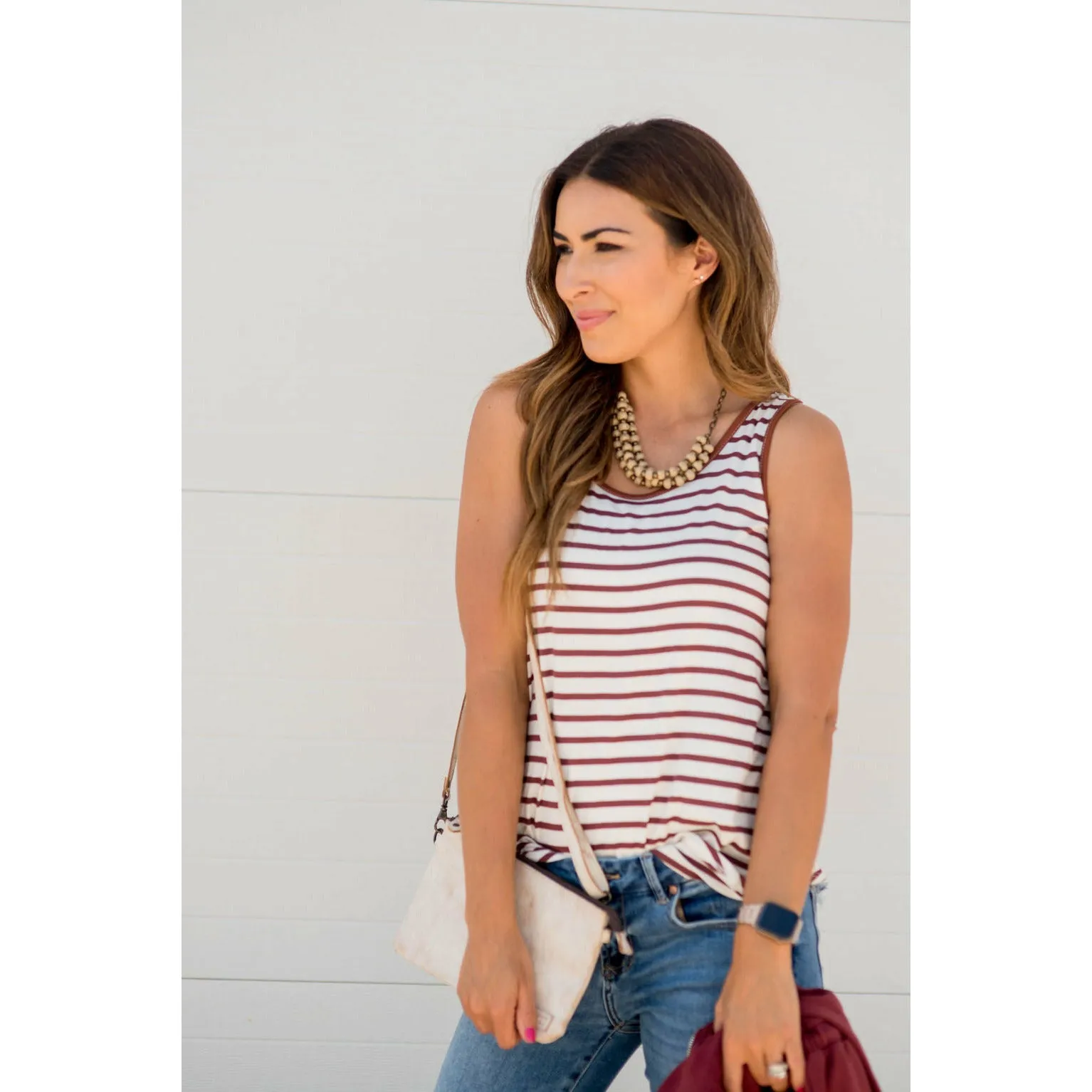 Striped Basic Tank