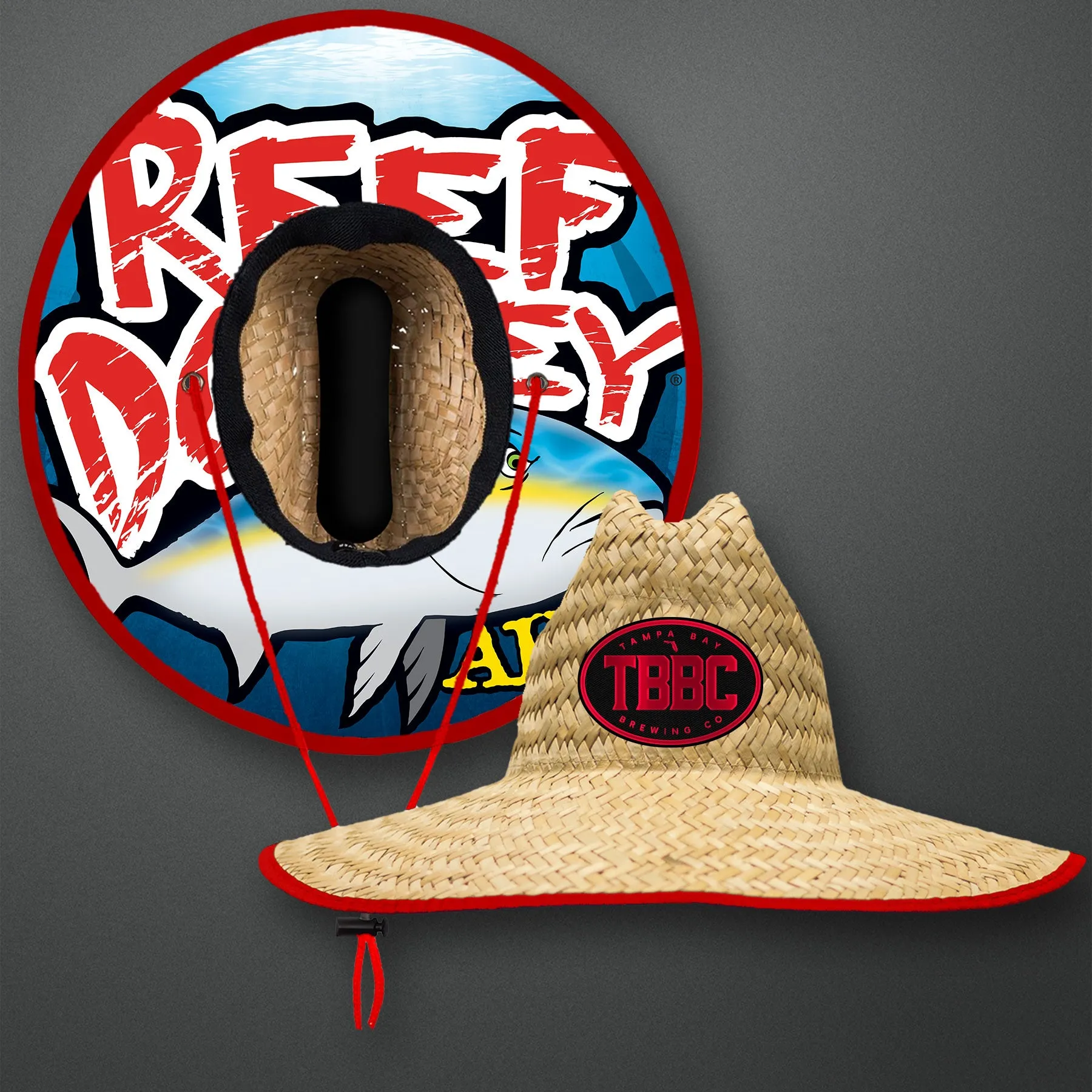 Under Brim SA Co. Straw Hat